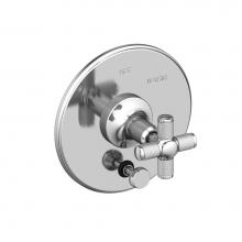 Newport Brass 5-3262BP/26 - Clemens Balanced Pressure Tub & Shower Diverter Plate with Handle