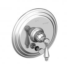 Newport Brass 5-852BP/26 - Seaport Balanced Pressure Tub & Shower Diverter Plate with Handle