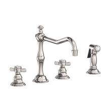 Newport Brass 946/15P - Kitchen Faucet with Side Spray