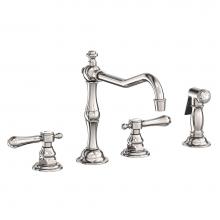 Newport Brass 973/15P - Kitchen Faucet with Side Spray