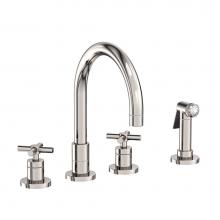 Newport Brass 9911/15P - Kitchen Faucet with Side Spray