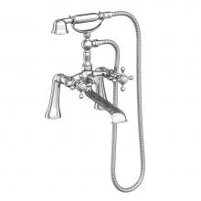 Newport Brass 1760-4272/26 - Victoria Exposed Tub & Hand Shower Set - Deck Mount