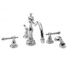 Newport Brass 3-1037/65 - Roman Tub Faucet with Hand Shower