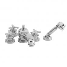 Newport Brass 3-1607/65 - Roman Tub Faucet with Hand Shower