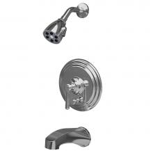 Newport Brass 3-1662BP/26 - Balanced Pressure Tub And Shower Trim Set