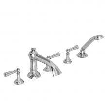 Newport Brass 3-2417/65 - Roman Tub Faucet With Hand Shower