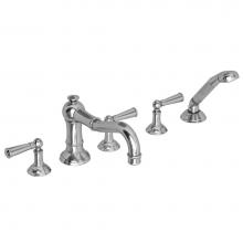 Newport Brass 3-2477/65 - Roman Tub Faucet With Hand Shower