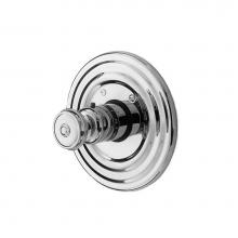 Newport Brass 3-804TR/65 - Round Thermostatic Trim Plate with Handle