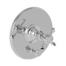 Newport Brass 5-1762BP/26 - Victoria Balanced Pressure Tub & Shower Diverter Plate with Handle