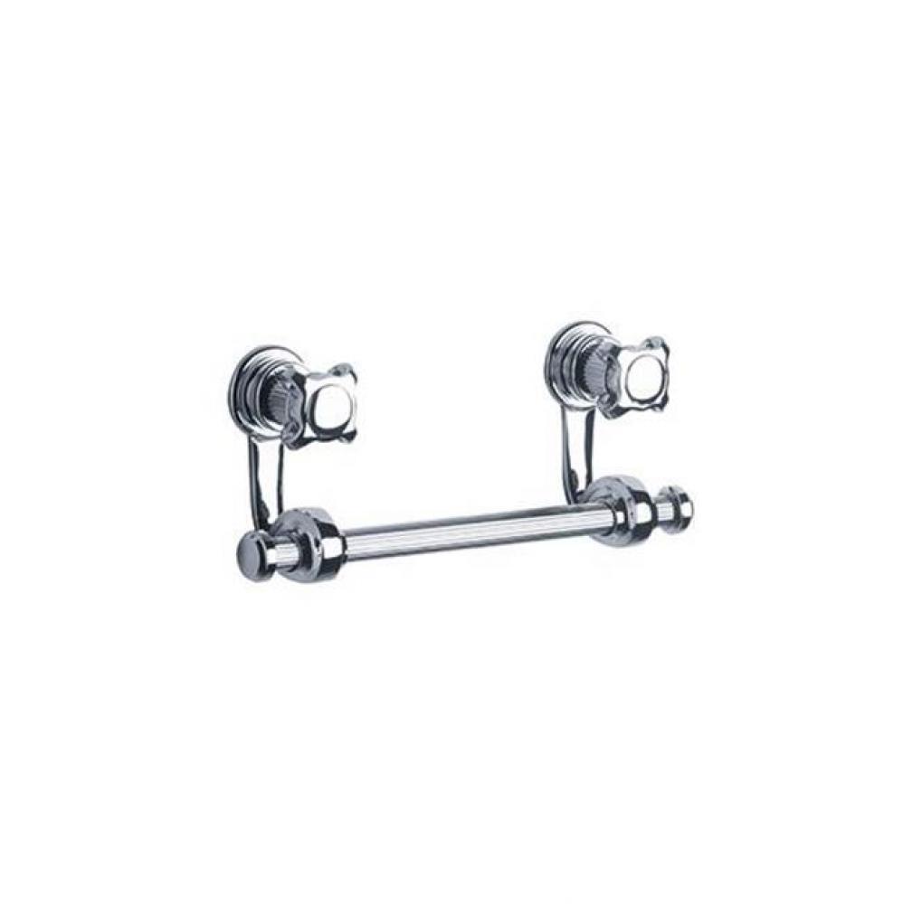 Aphrodite Wall Mounted 18'' Single Towel Bar In Polished Chrome