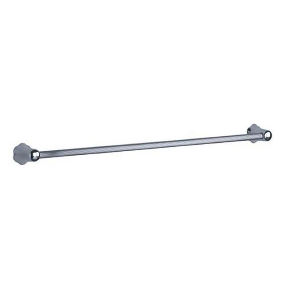 Albano Wall Mounted 30'' Single Towel Bar In Polished Chrome