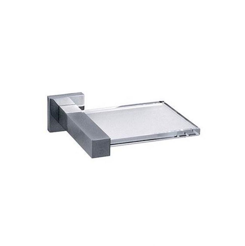 Empire Wall Mounted Soap Dish Holder In Polished Chrome