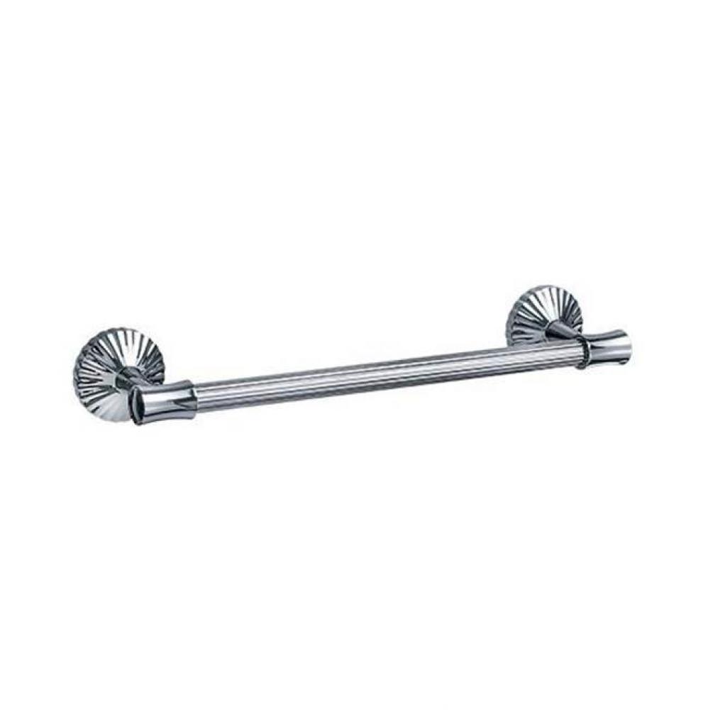 Cronos Wall Mounted 18'' Single Towel Bar In Polished Chrome