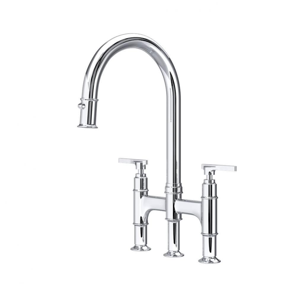 Southbank™ Pull-Down Bridge Kitchen Faucet