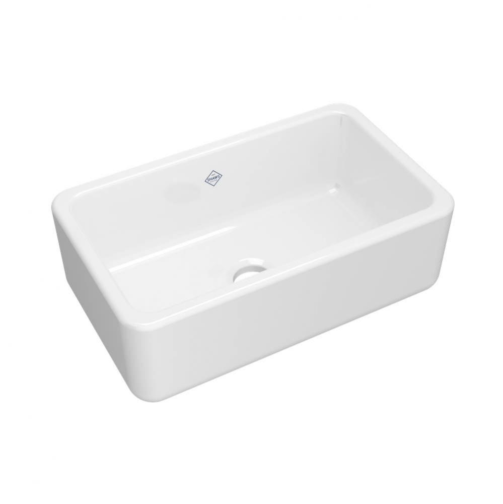 Lancaster™ 30'' Single Bowl Farmhouse Apron Front Fireclay Kitchen Sink