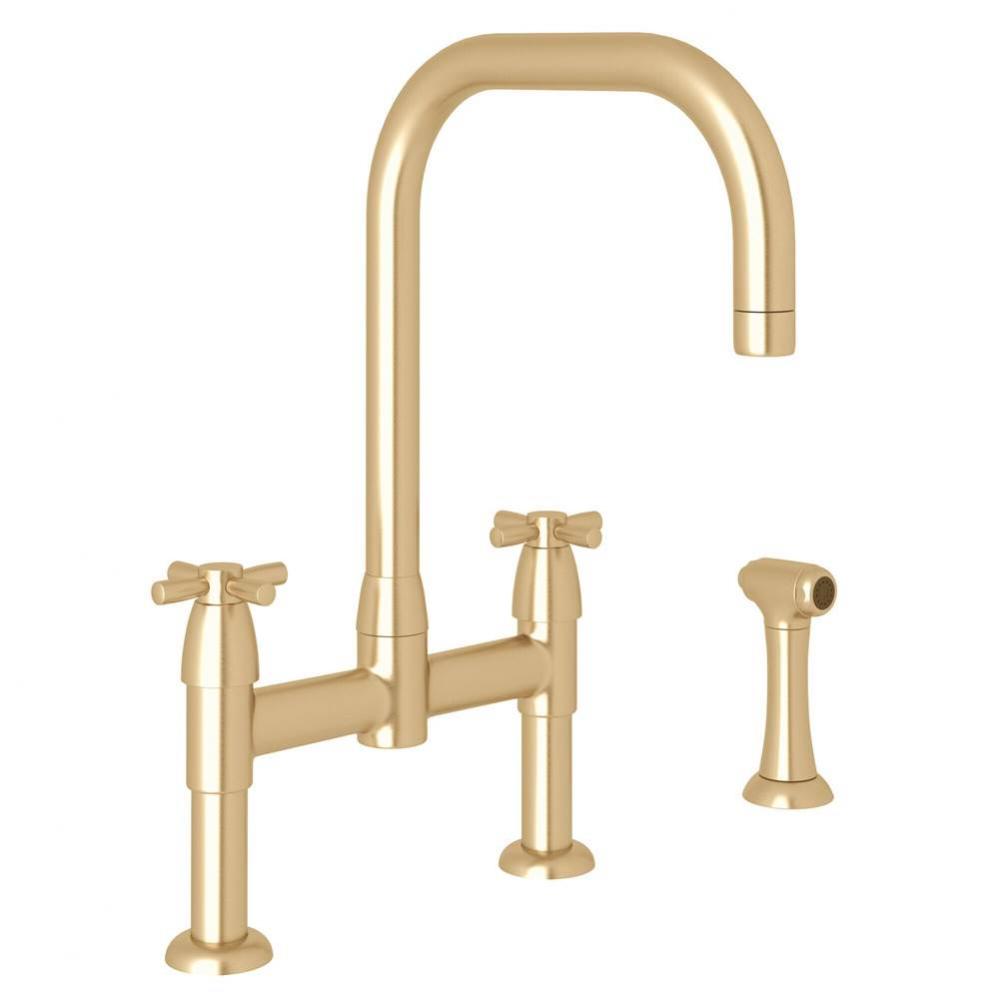 Holborn™ Bridge Kitchen Faucet With U-Spout and Side Spray