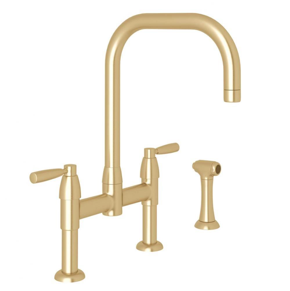 Holborn™ Bridge Kitchen Faucet With U-Spout and Side Spray