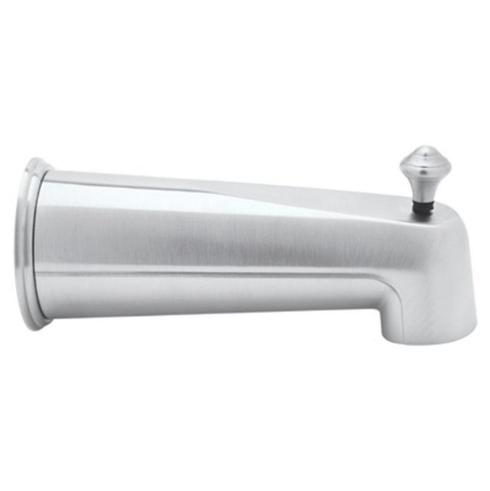 Rohl Wall Mounted 7 1/4'' Length Tub Spout Only With Integrated Diverter Trim Ring And 1