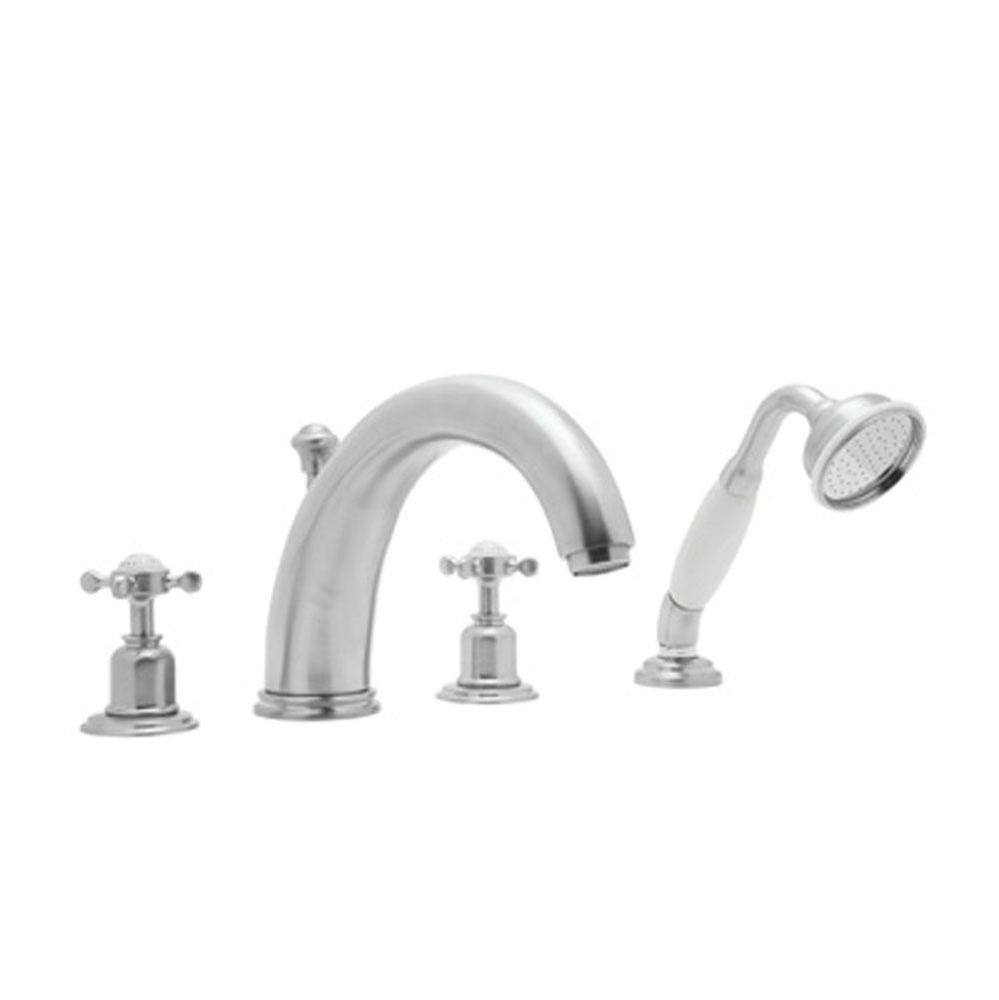 Edwardian™ 4-Hole Deck Mount Tub Filler