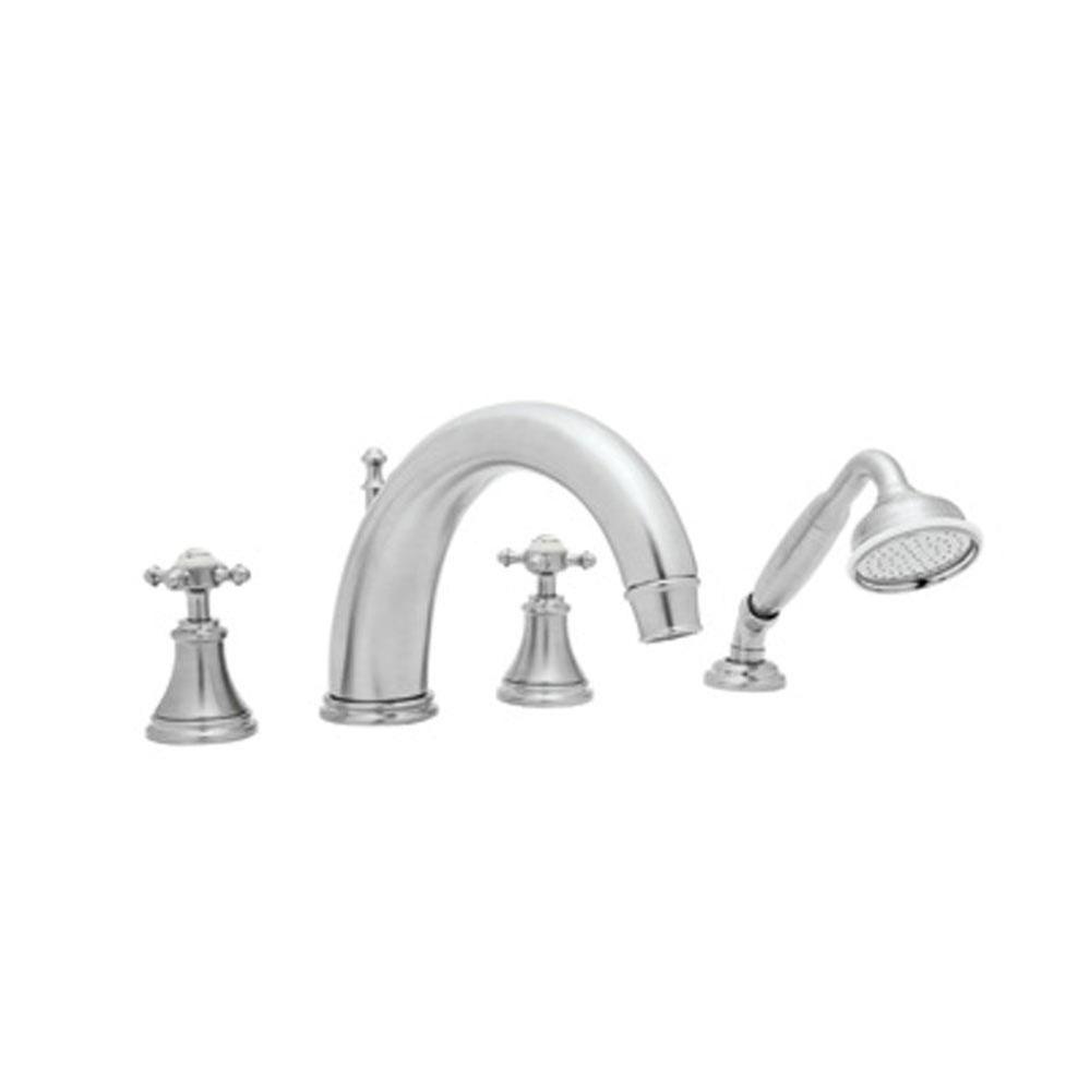 Georgian Era™ 4-Hole Deck Mount Tub Filler With C-Spout