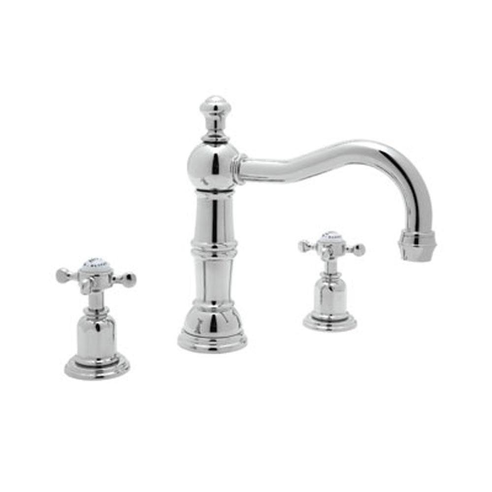 Edwardian™ Widespread Lavatory Faucet With Column Spout