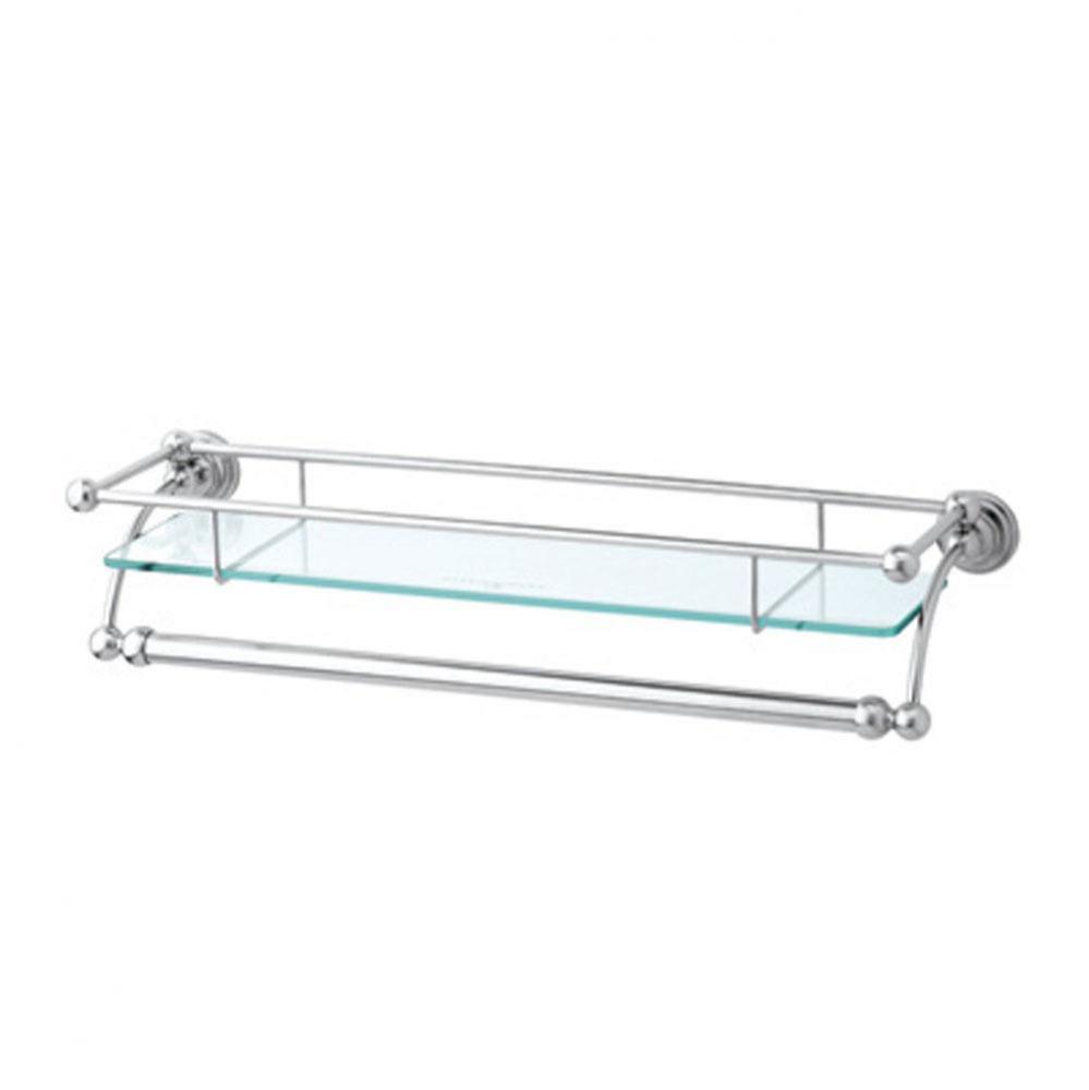 Wall Mount Glass Vanity Shelf