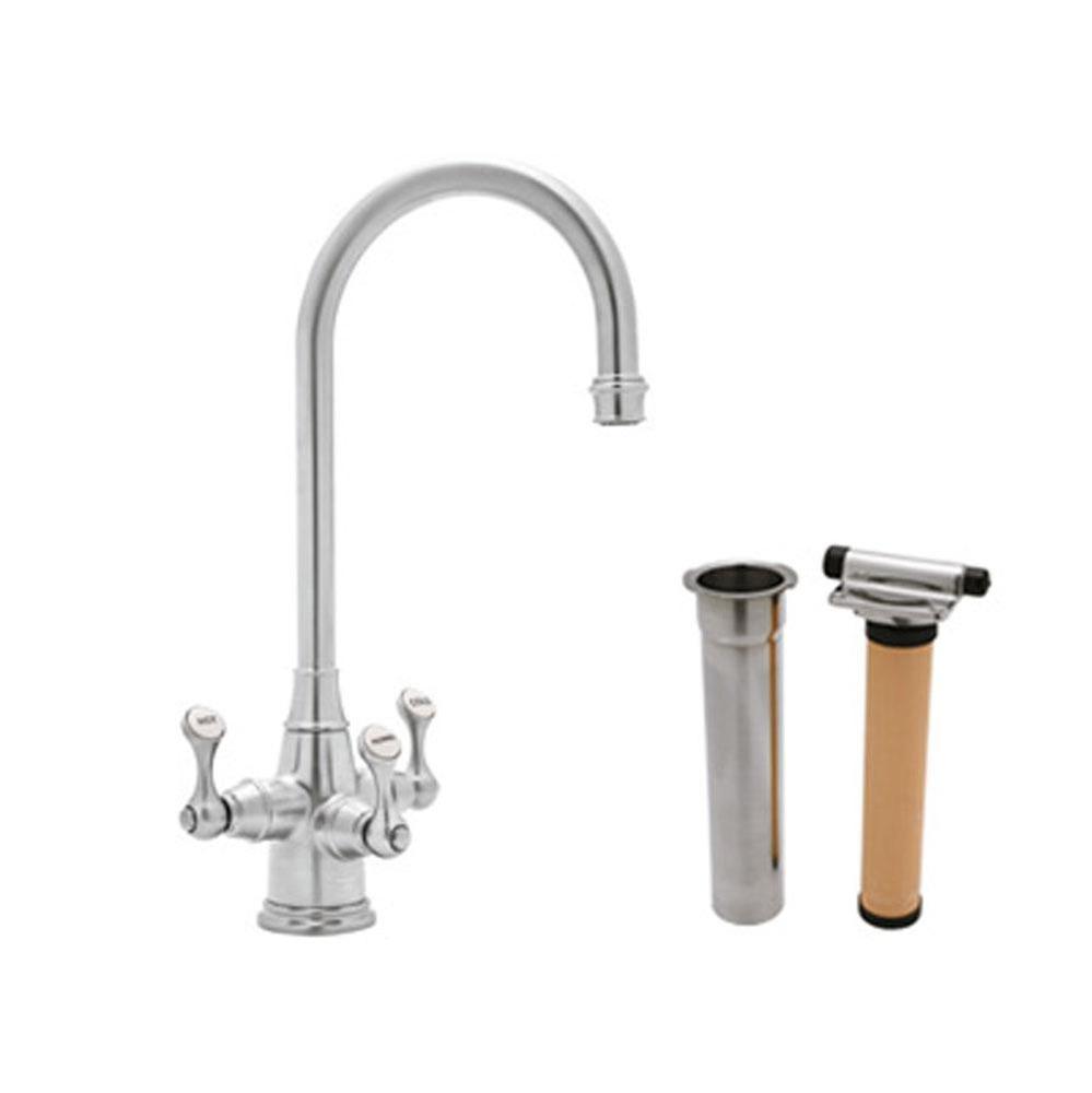 Georgian Era™ Three Handle Bar/Food Prep Filter Kitchen Faucet Kit