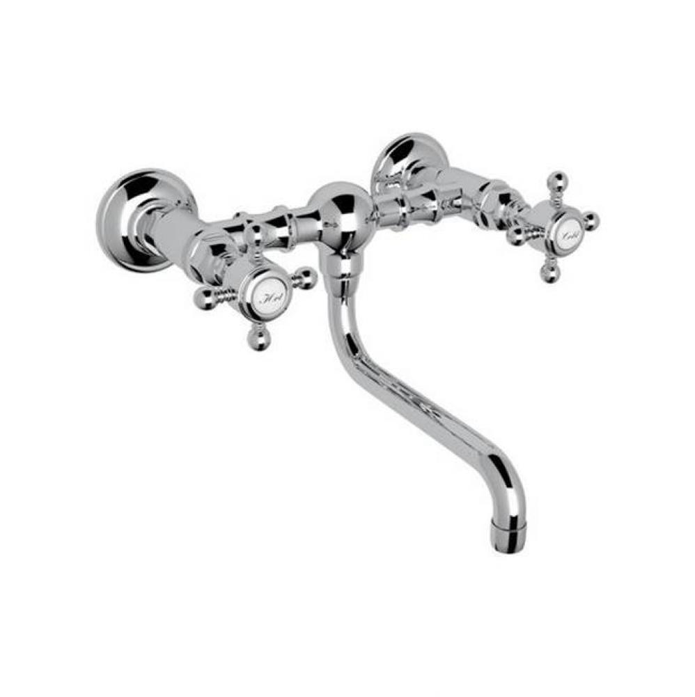 Acqui® Wall Mount Bridge Lavatory Faucet