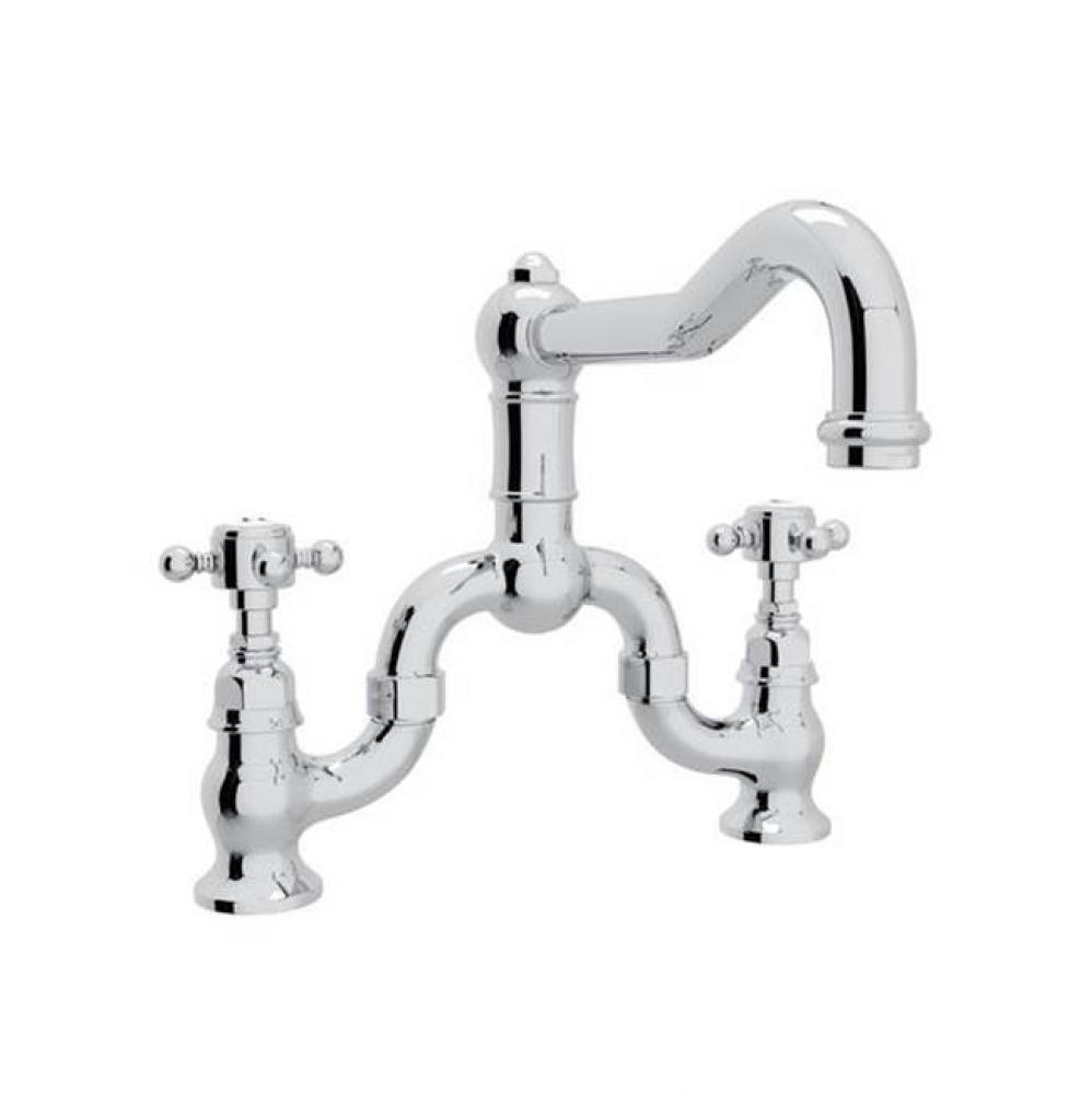 Rohl Country Kitchen Deck Mounted Bridge Faucet