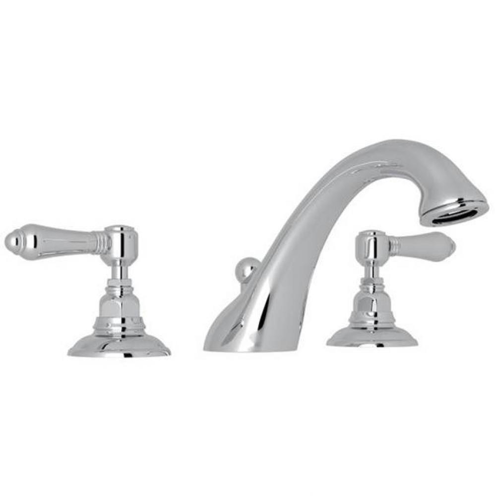 Rohl Country Bath Viaggio Three Hole Deck Mounted Tub Filler