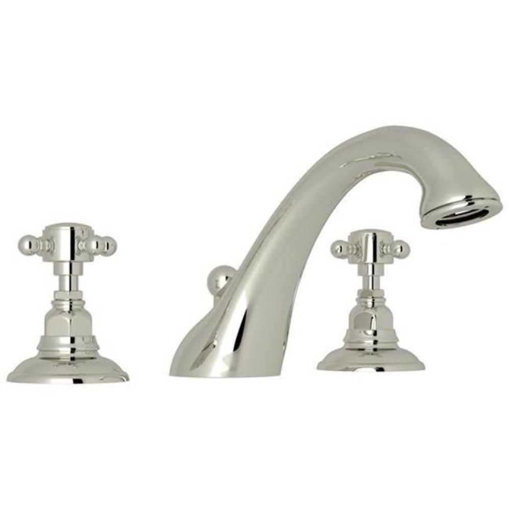 Rohl Country Bath Viaggio Three Hole Deck Mounted Tub Filler