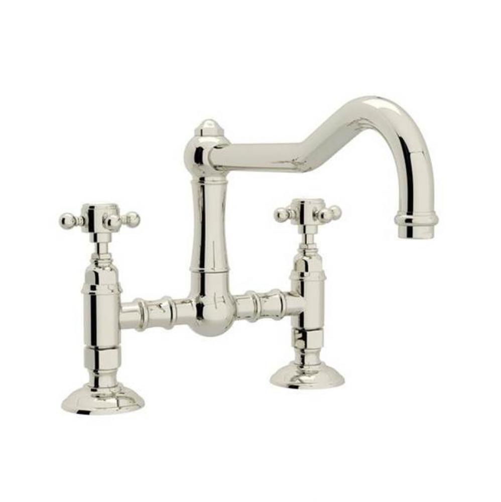 Rohl Country Kitchen Deck Mounted Bridge Faucet