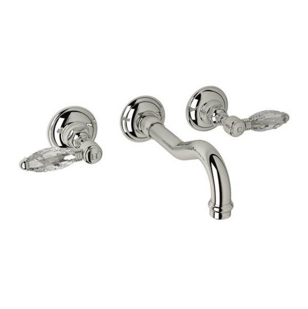 Rohl Italian Bath Acqui Trim Set Only With No Rough Valve Body To Wall Mounted Three Hole Widespre