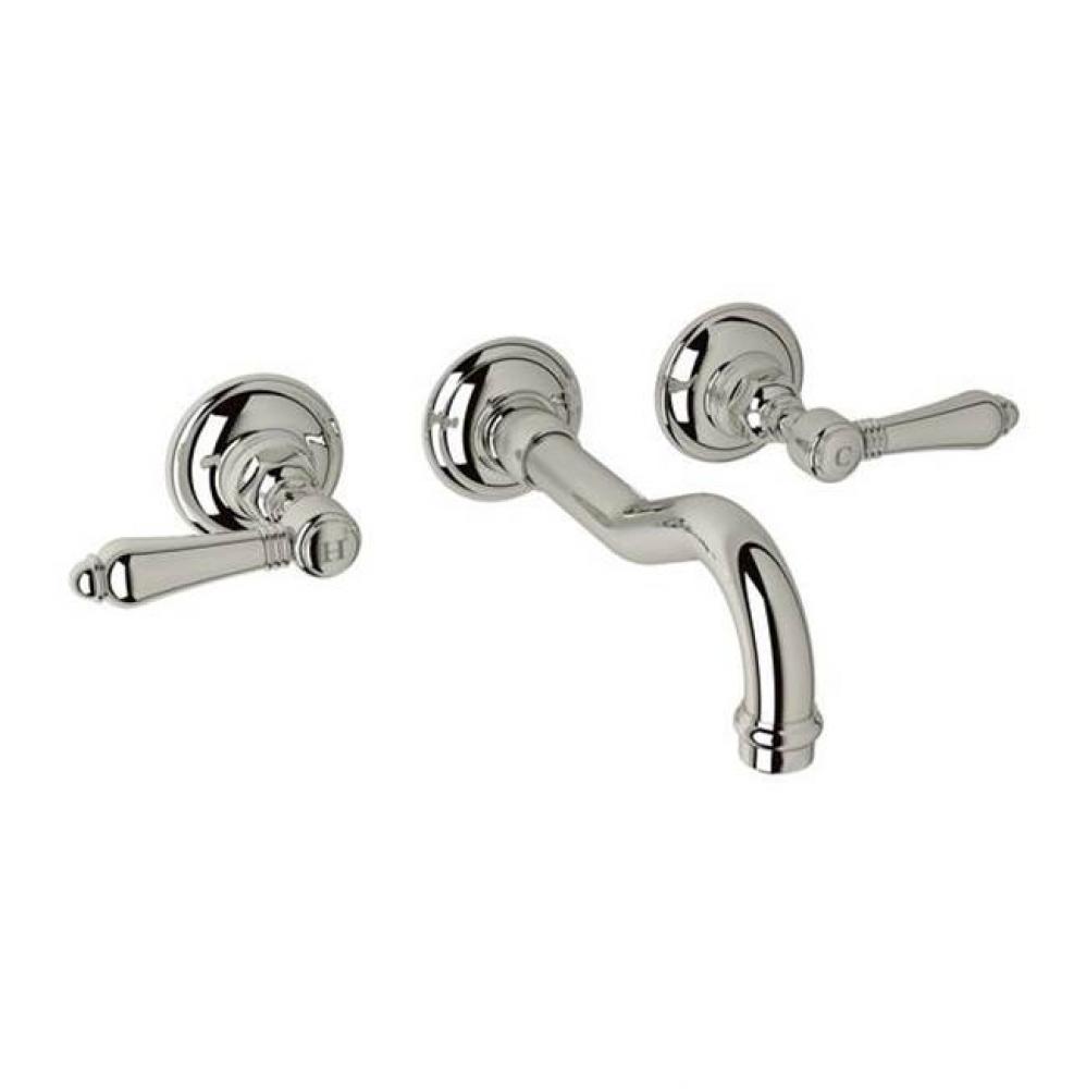 Rohl Italian Bath Acqui Trim Set Only With No Rough Valve Body To Wall Mounted Three Hole Widespre