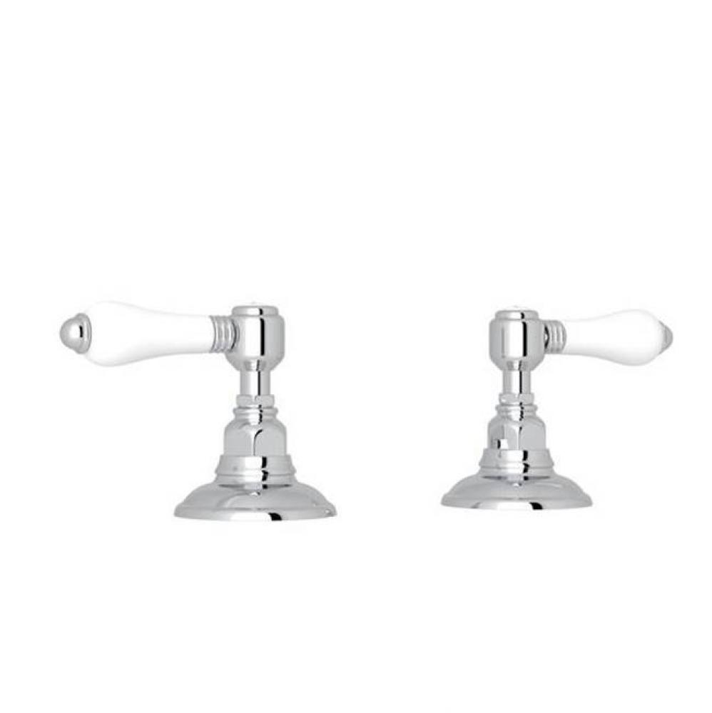 Rohl Country Bath Pair Of 3/4'' Hot And Cold Sidevalves Only