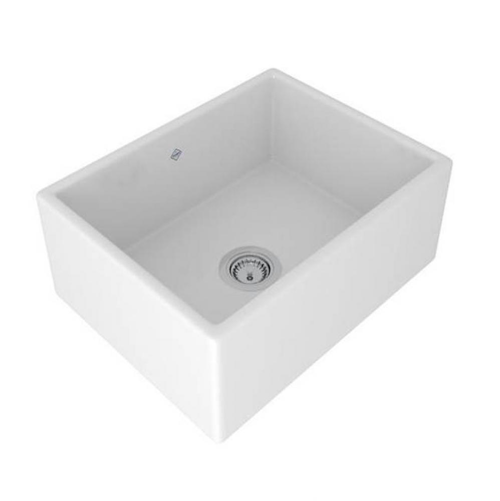 Shaker™ 24'' Single Bowl Farmhouse Apron Front Fireclay Kitchen Sink