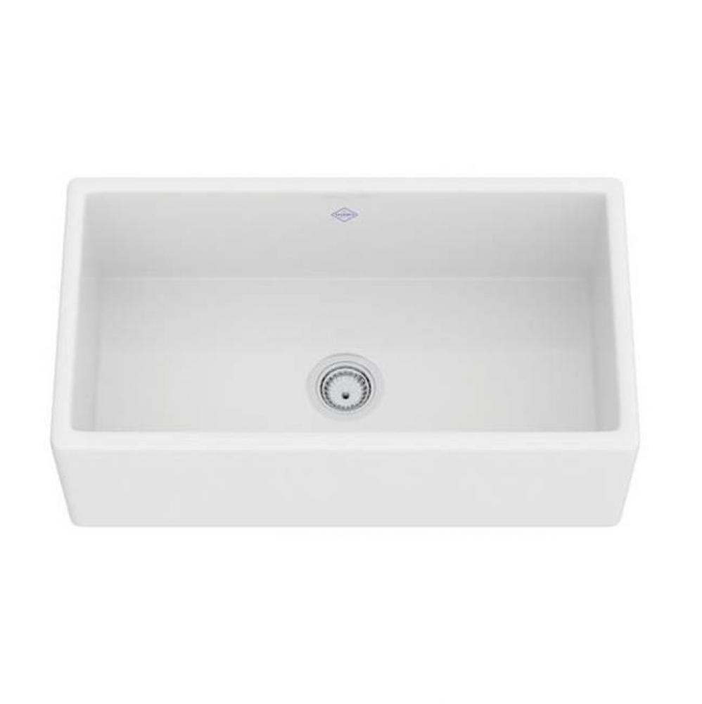 Shaker™ 33'' Single Bowl Farmhouse Apron Front Fireclay Kitchen Sink