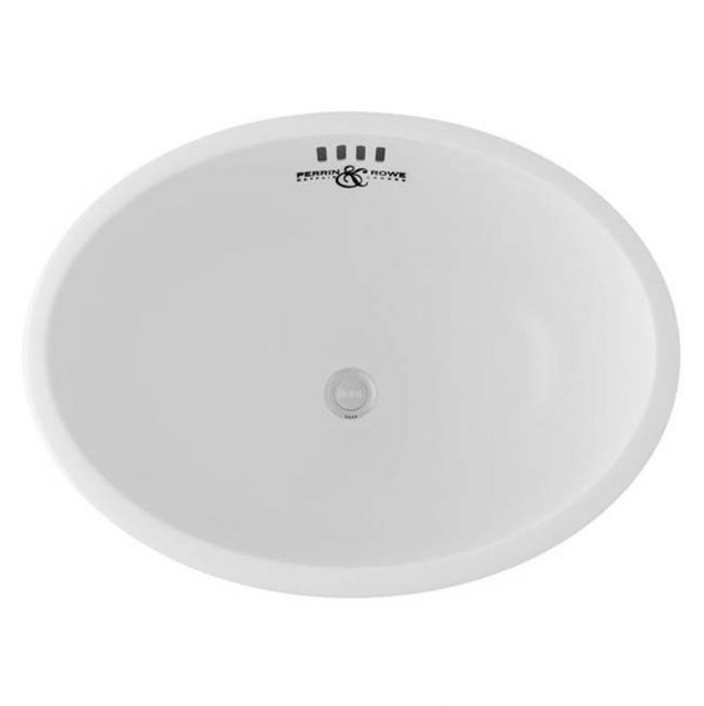 20'' x 15'' Oval Undermount Lavatory Sink