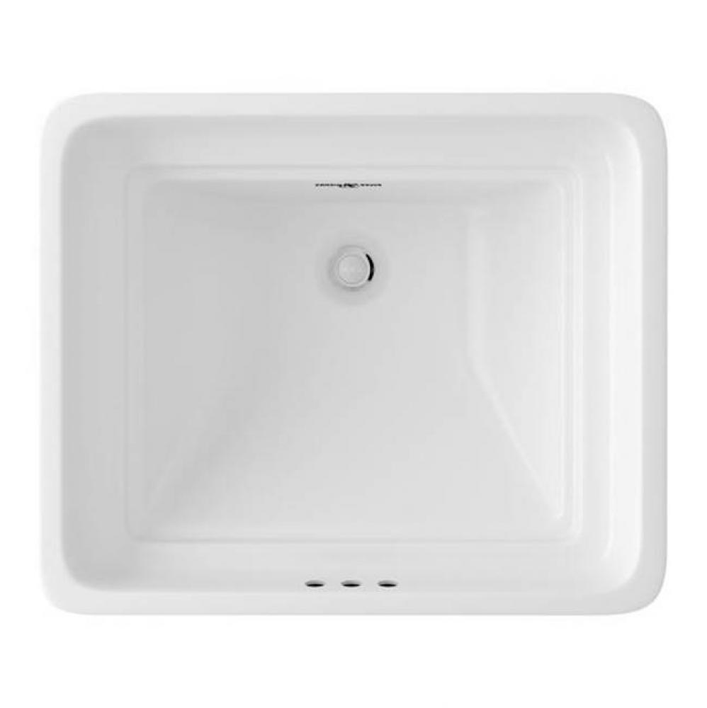 20'' x 17'' Rectangular Undermount Lavatory Sink