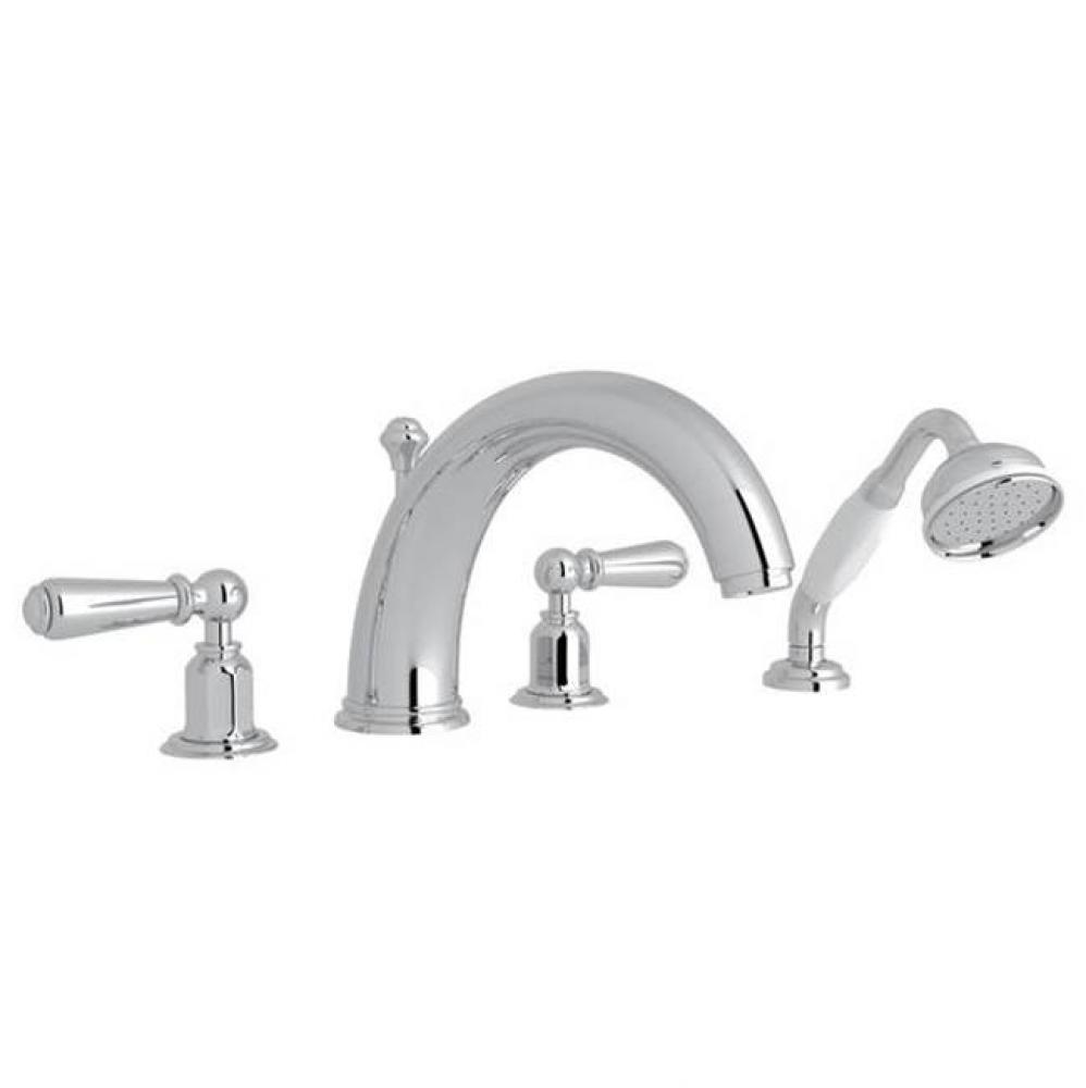 Edwardian™ 4-Hole Deck Mount Tub Filler