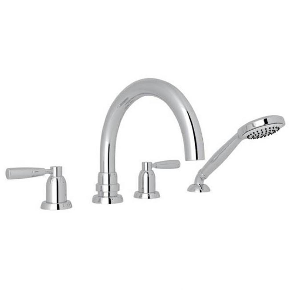 Holborn™ 4-Hole Deck Mount Tub Filler With C-Spout