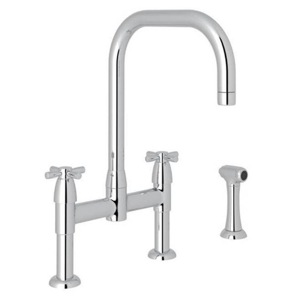 Holborn™ Bridge Kitchen Faucet With U-Spout and Side Spray