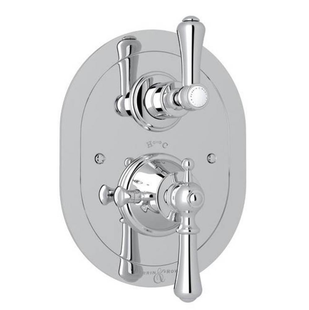 Georgian Era™ 3/4'' Oval Thermostatic Trim With Volume Control