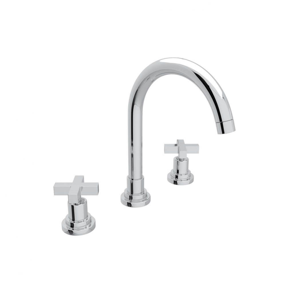 Lombardia® Widespread Lavatory Faucet With C-Spout