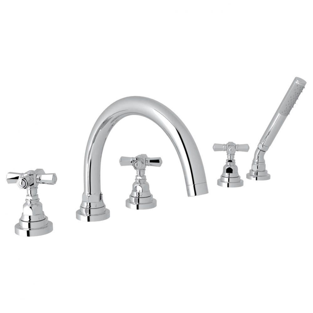 San Giovanni™ 5-Hole Deck Mount Tub Filler