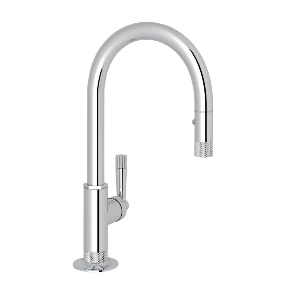 Graceline® Pull-Down Bar/Food Prep Kitchen Faucet With C-Spout