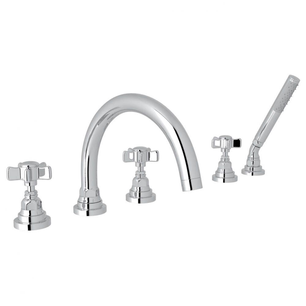 San Giovanni™ 5-Hole Deck Mount Tub Filler