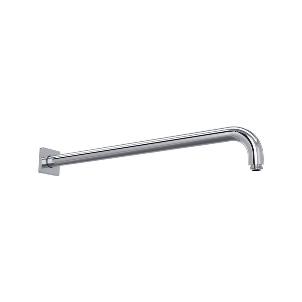 20'' Reach Wall Mount Shower Arm With Square Escutcheon