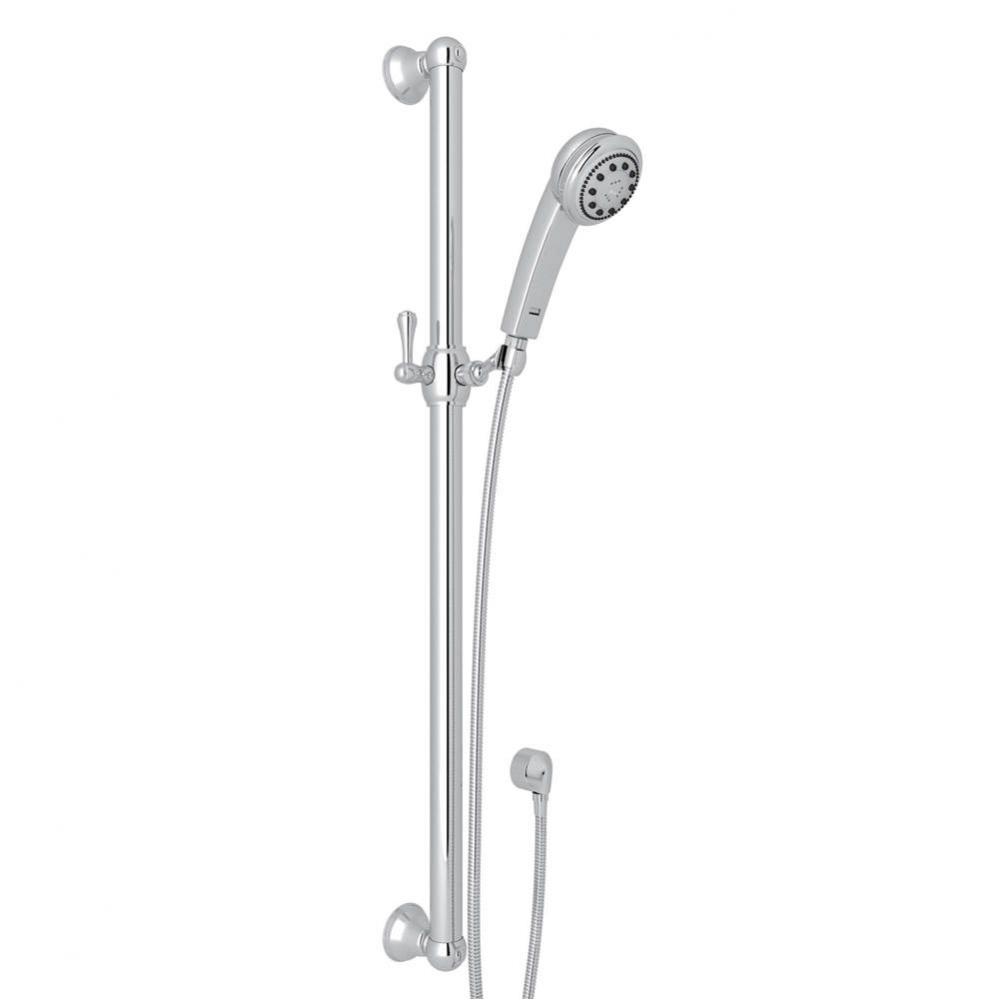 Handshower Set With 39'' Grab Bar and 3-Function Handshower