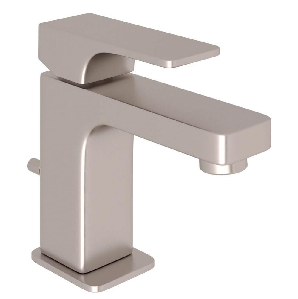 Rohl Quartile Bath Single Hole Single Lever Lavatory Faucet With Pop-Up And Metal Lever Handle In